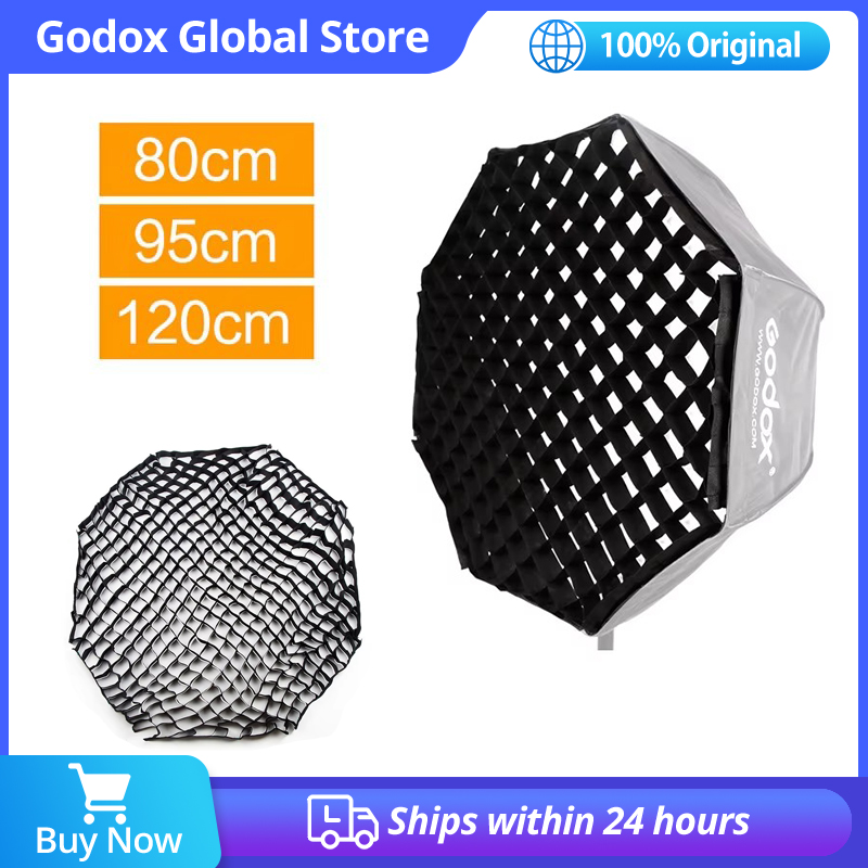 Softbox 120Cm Octagon - ゴドックス ポータブル 80cm 95cm 120cm ハニカムグリッド