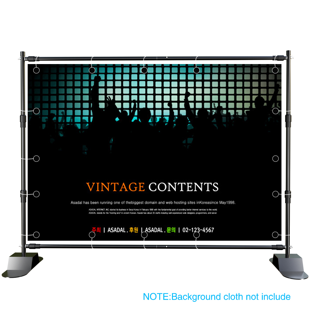 Photography Backdrop Stand Kit - 2.4x3M 多用途ヘビーデューティーバックドロップスタンドフォトフレーム写真撮影結婚式誕生日装飾学校写真背景パーティー