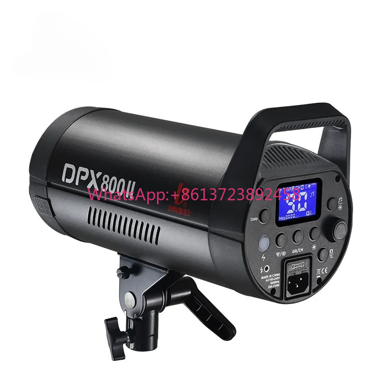 Studio Strobe Light 600W - ジンベイ Dpx-600ii 600w 25w LED撮影ビデオスタジオフラッシュライト カメラフラッシュ