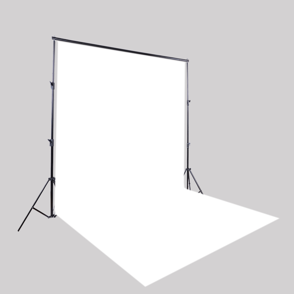 Photography Backdrop Stand Kit - 白いビニール写真撮影の背景シームレスな写真の背景グレアフリーの写真スタジオの写真の小道具の背景