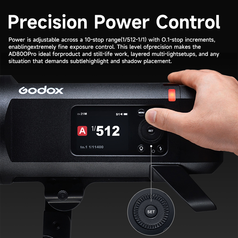 Godox AD800 Pro：Godox TTL対応、バッ - Studio Strobe Hss Ttl のレビューと価格