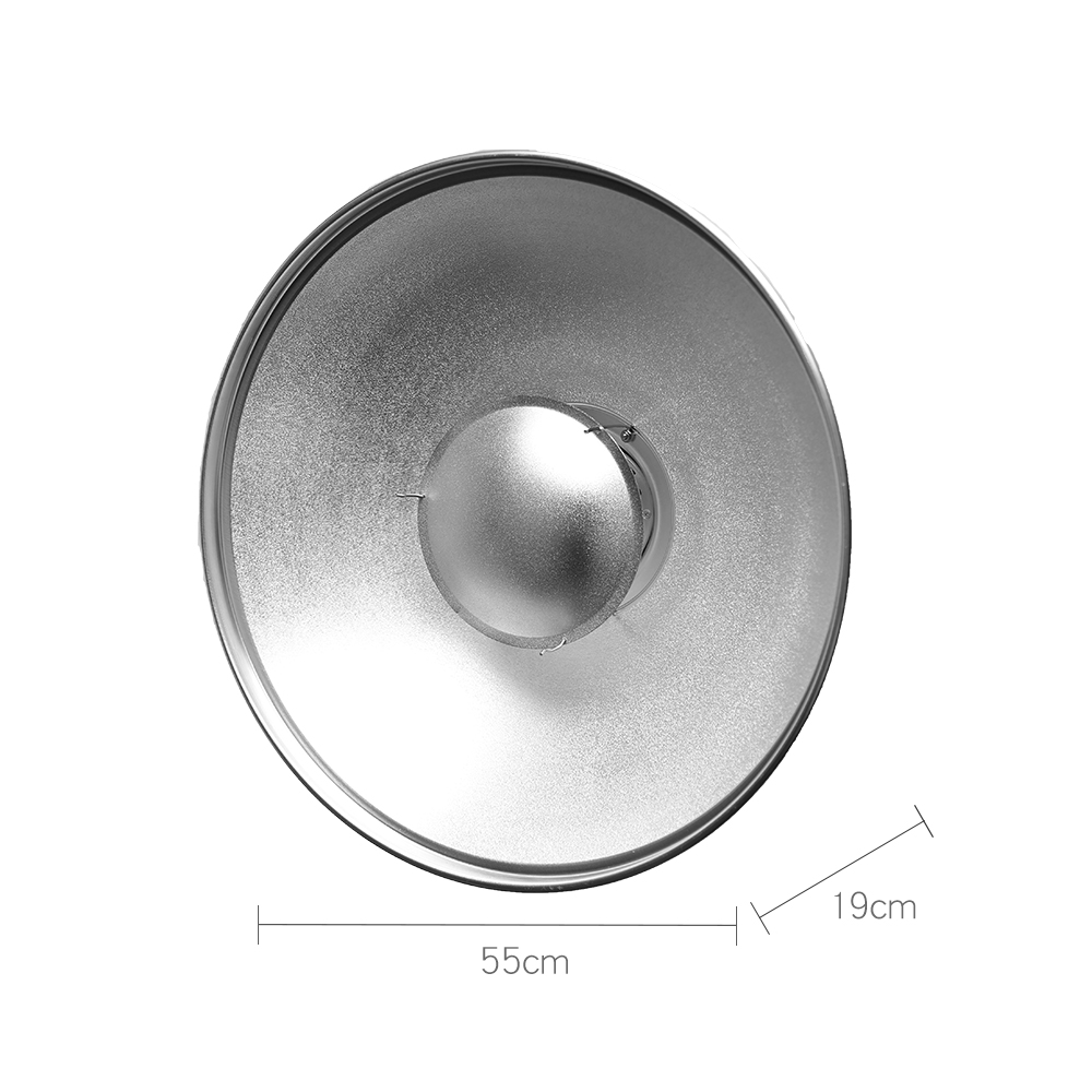 55cm 22インチ スタジオ シルバー ビューティー ディ - Beauty Dish 55Cm Studio のレビューと価格