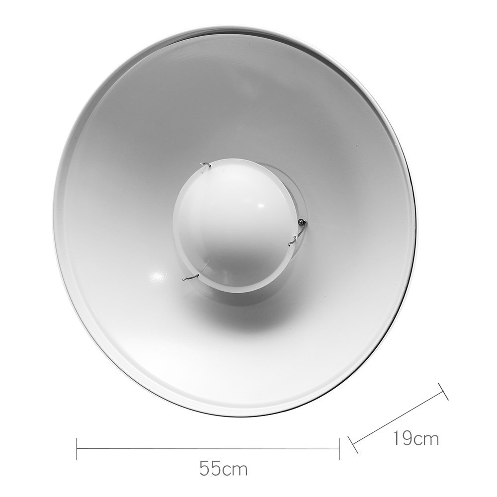ゴドックス 55cm 22インチ スタジオ ホワイト ビュー - Beauty Dish 55Cm Studio のレビューと価格