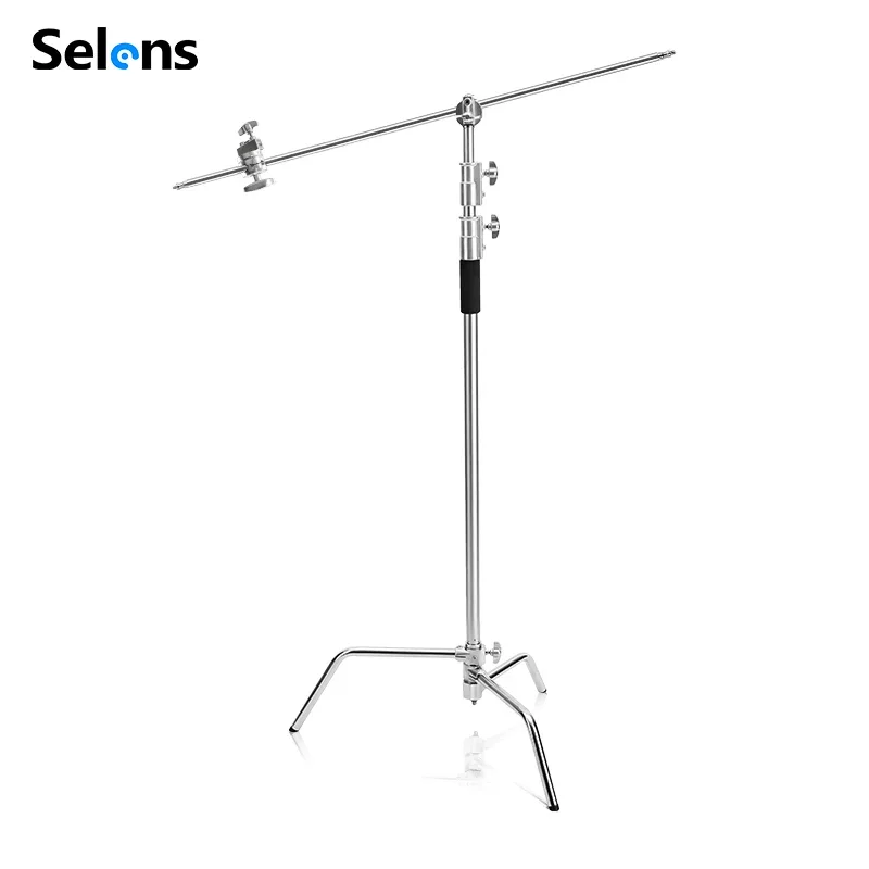 セレンズCスタンド写真スタジオヘビーデューティー3M耐荷重2 - Studio Light Stand 3M Heavy Duty のレビューと価格