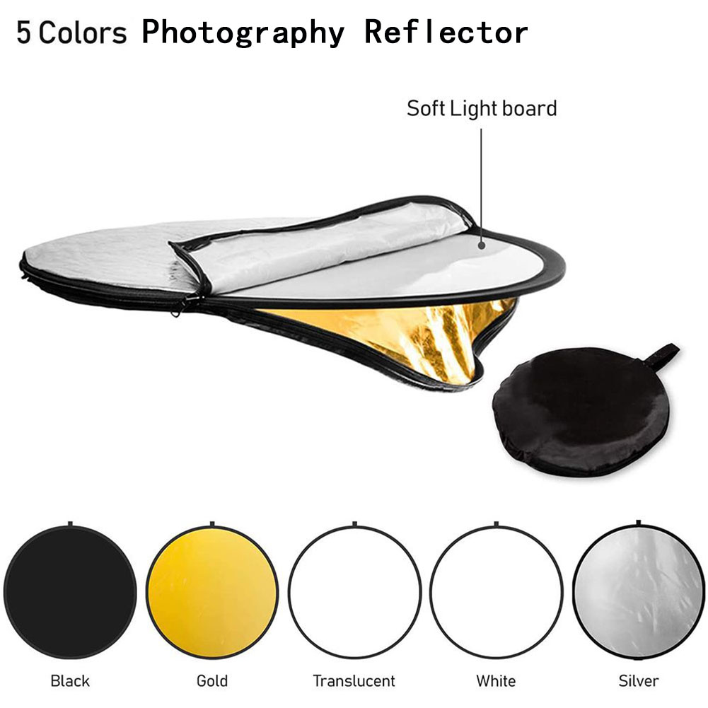 MYOBO 5-in-1写真撮影用リフレクターキット - ス - Reflector 5 In 1 110Cm のレビューと価格