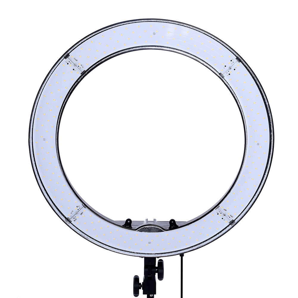 55 ワット 18 インチカメラ電話 LED リングライト写 - Ring Light 18 Inch Studio のレビューと価格