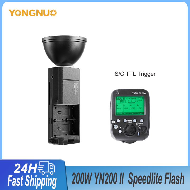YONGNUO YN200II 2.4G ワイヤレススピード - Wireless Flash Trigger 2.4G のレビューと価格