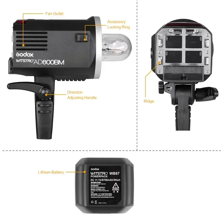 AD600BM 600W スタジオ用フラッシュライト。AD6 - Studio Strobe Light 600W のレビューと価格