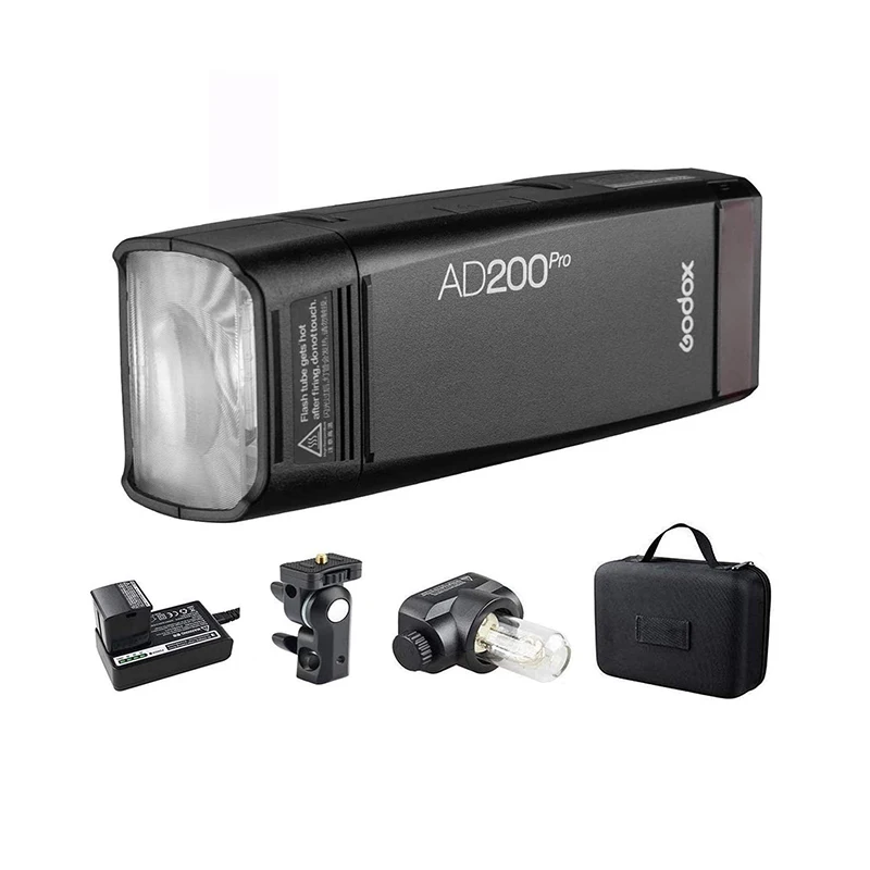 Godox AD200pro 200Ws 2.4G TTLス - Studio Strobe Hss Ttl のレビューと価格