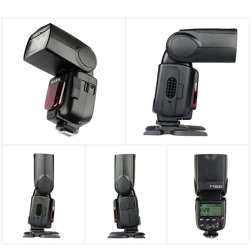 Godox TT600 スピードライト マスター/スレーブ  - Wireless Flash Trigger 2.4G のレビューと価格
