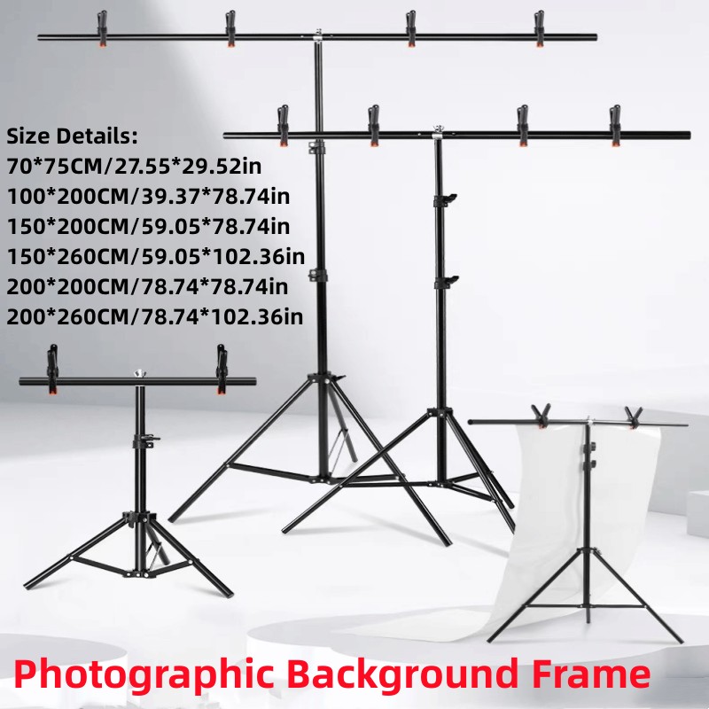 RP04 背景スタンド 写真撮影 ビデオ撮影 スタジオ 背景 - Photography Backdrop Stand Kit のレビューと価格