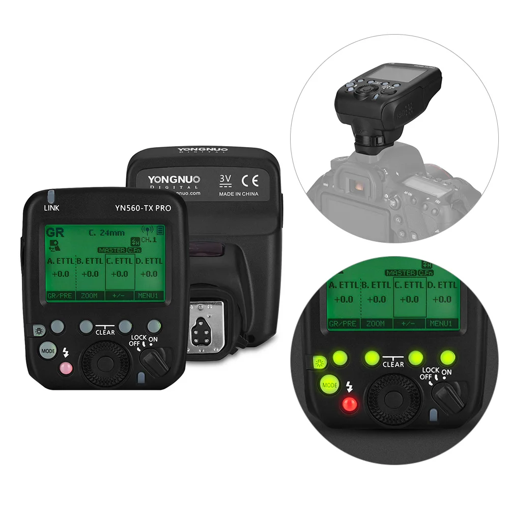 2026年入荷予定 YONGNUO YN560-TX PRO - Wireless Flash Trigger 2.4G のレビューと価格