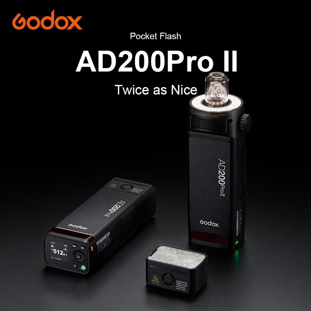 Godox AD200pro II 2.4G TTLスタジオ - Studio Strobe Hss Ttl のレビューと価格