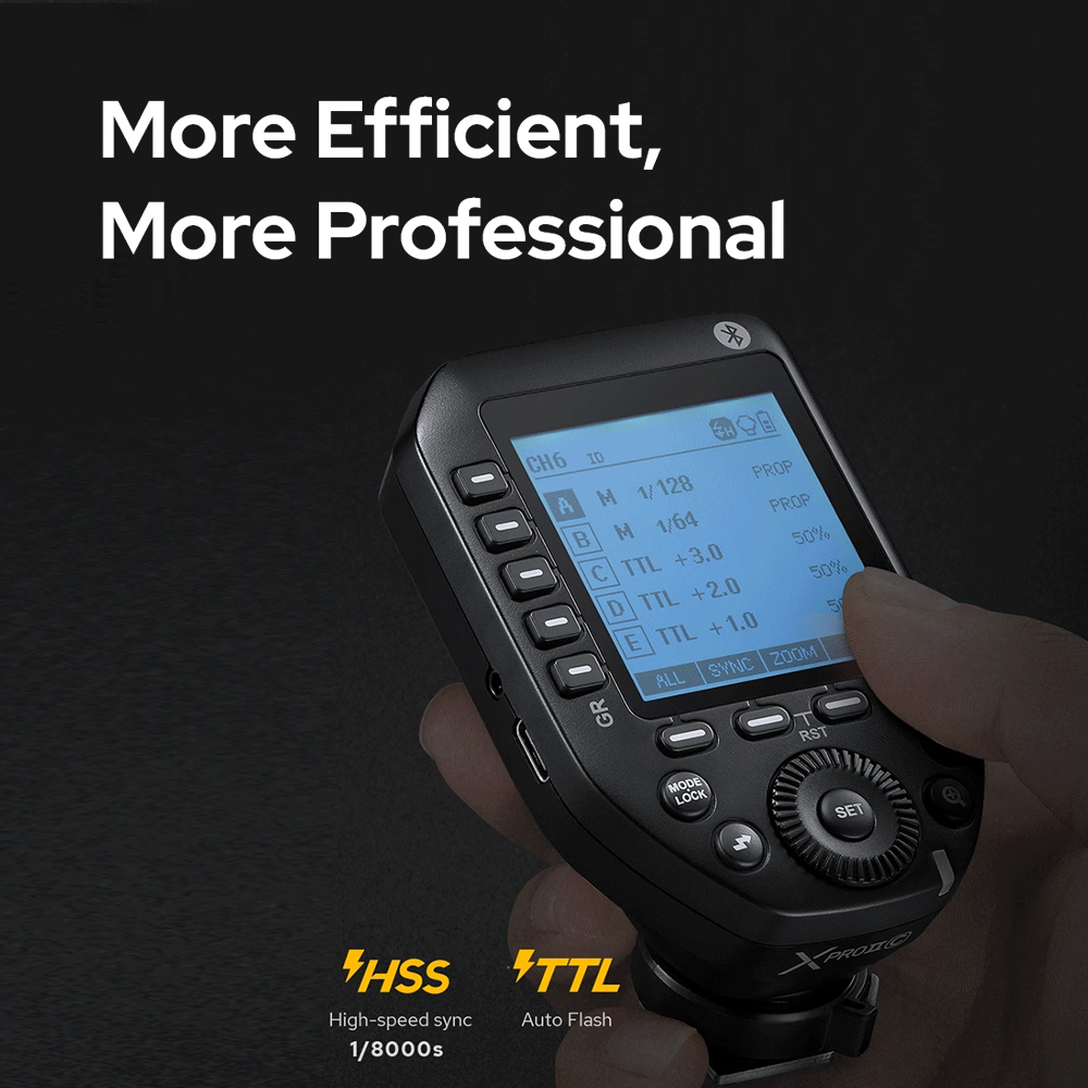 Godox XProII XproII-C フラッシュトリガ - Wireless Flash Trigger 2.4G のレビューと価格