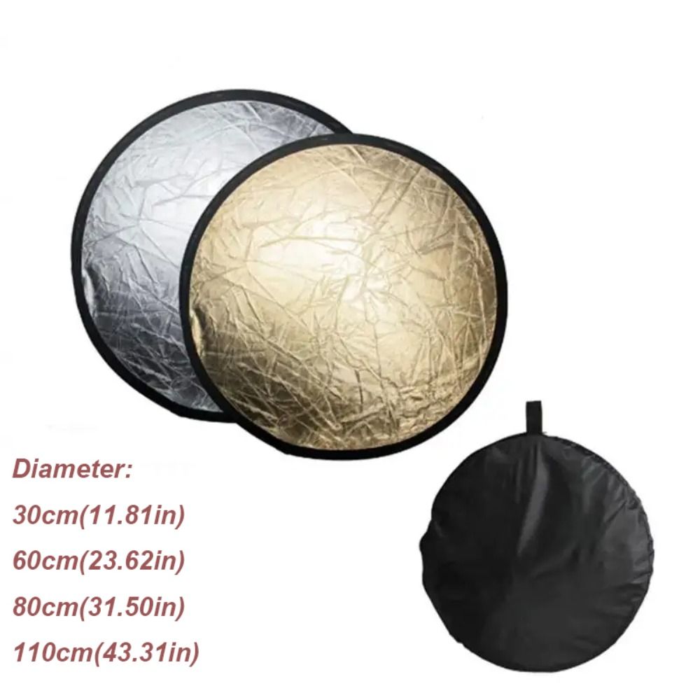 新しいポータブル 2/5in1 写真撮影用リフレクター折りた - Reflector 5 In 1 110Cm のレビューと価格