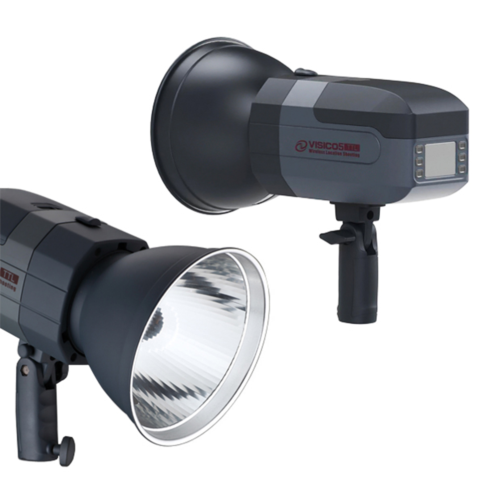 Visico 5II 400Ws TTL HSS屋外スタジオ - Studio Strobe Hss Ttl のレビューと価格