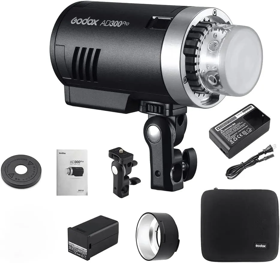 Godox AD300Pro 300Ws 屋外用フラッシュス - Studio Strobe Hss Ttl のレビューと価格