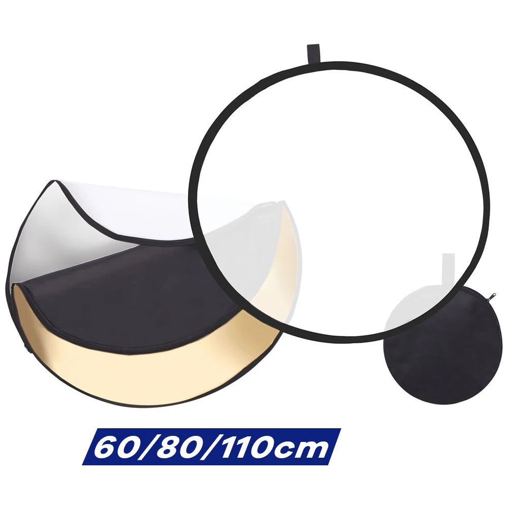 折りたたみ式円形偏光ディスク、半透明液パネル、製品ポートレー - Reflector 5 In 1 110Cm のレビューと価格