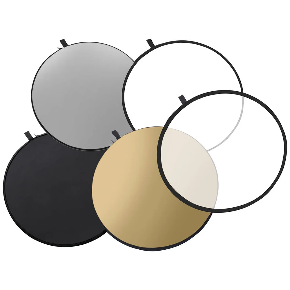折りたたみ式円形偏光ディスク、半透明液パネル、製品ポートレー - Reflector 5 In 1 110Cm のレビューと価格